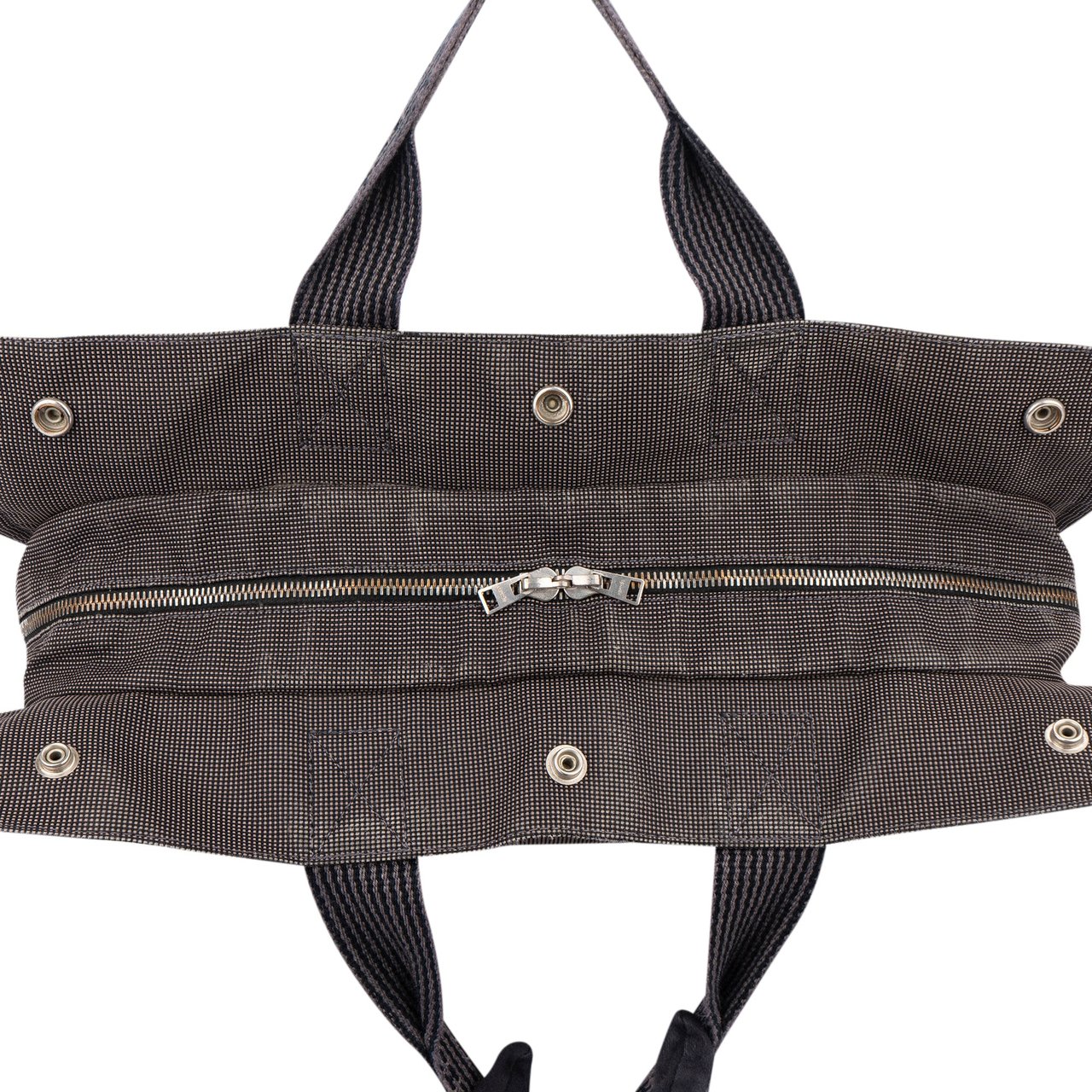 Hermès Hermès Classic Cotton Fourre Handbag Donkergrijs