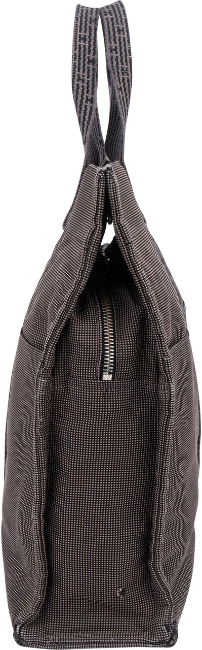 Hermès Hermès Classic Cotton Fourre Handbag Donkergrijs