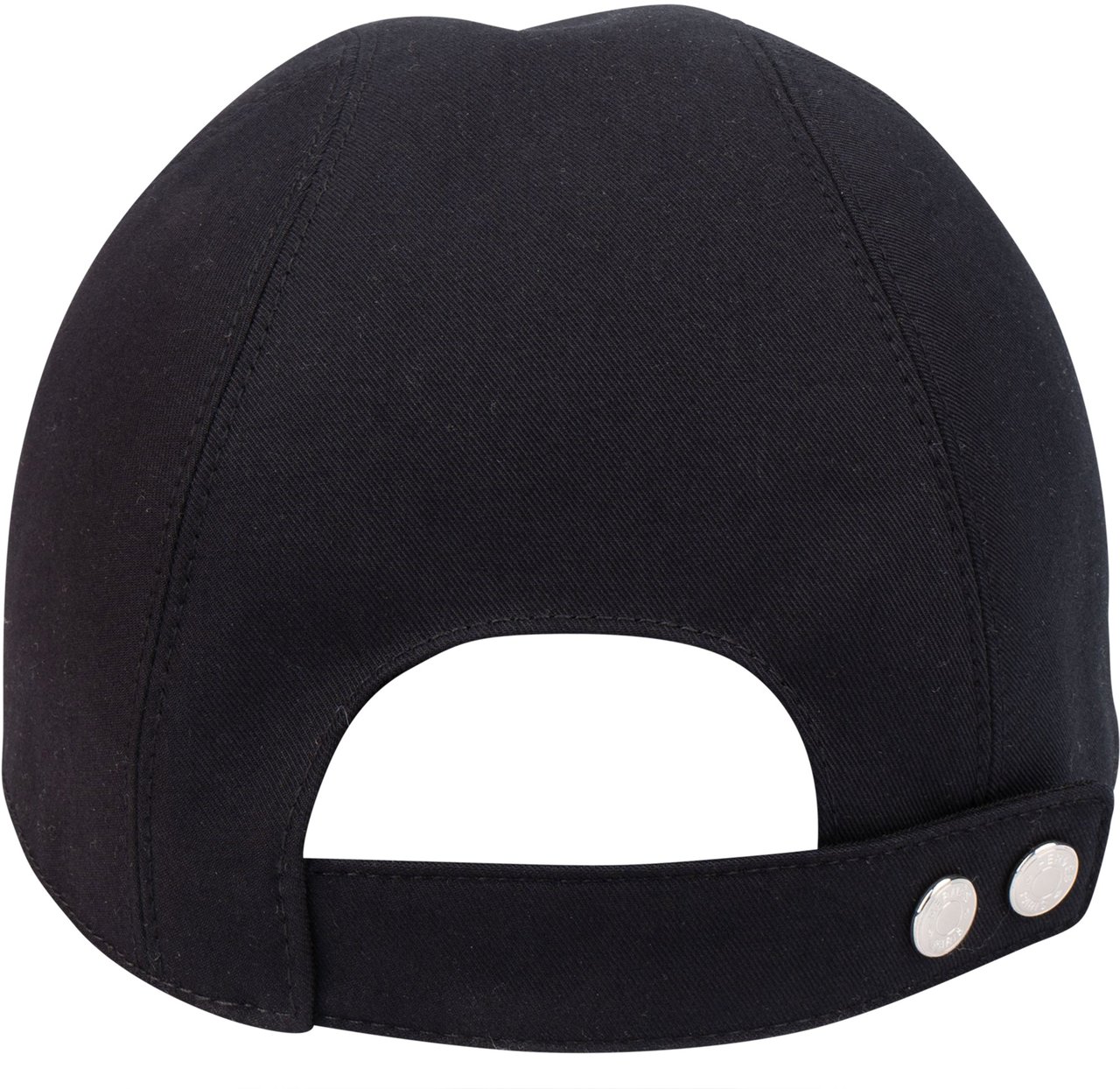 Hermès Hermès Classic Cotton Sellier Cap Zwart