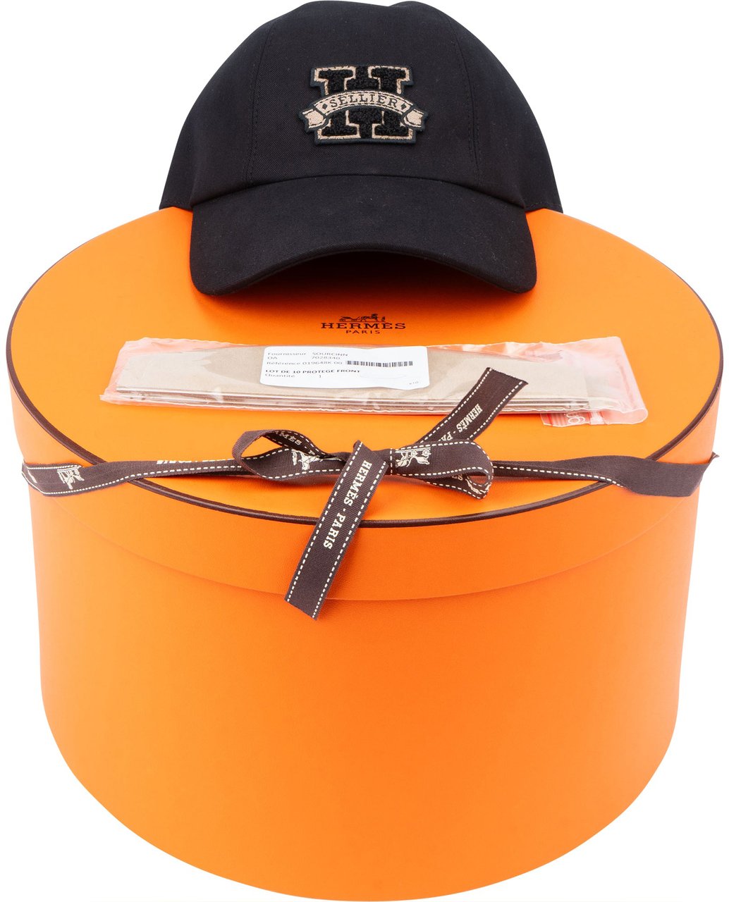 Hermès Hermès Classic Cotton Sellier Cap Zwart