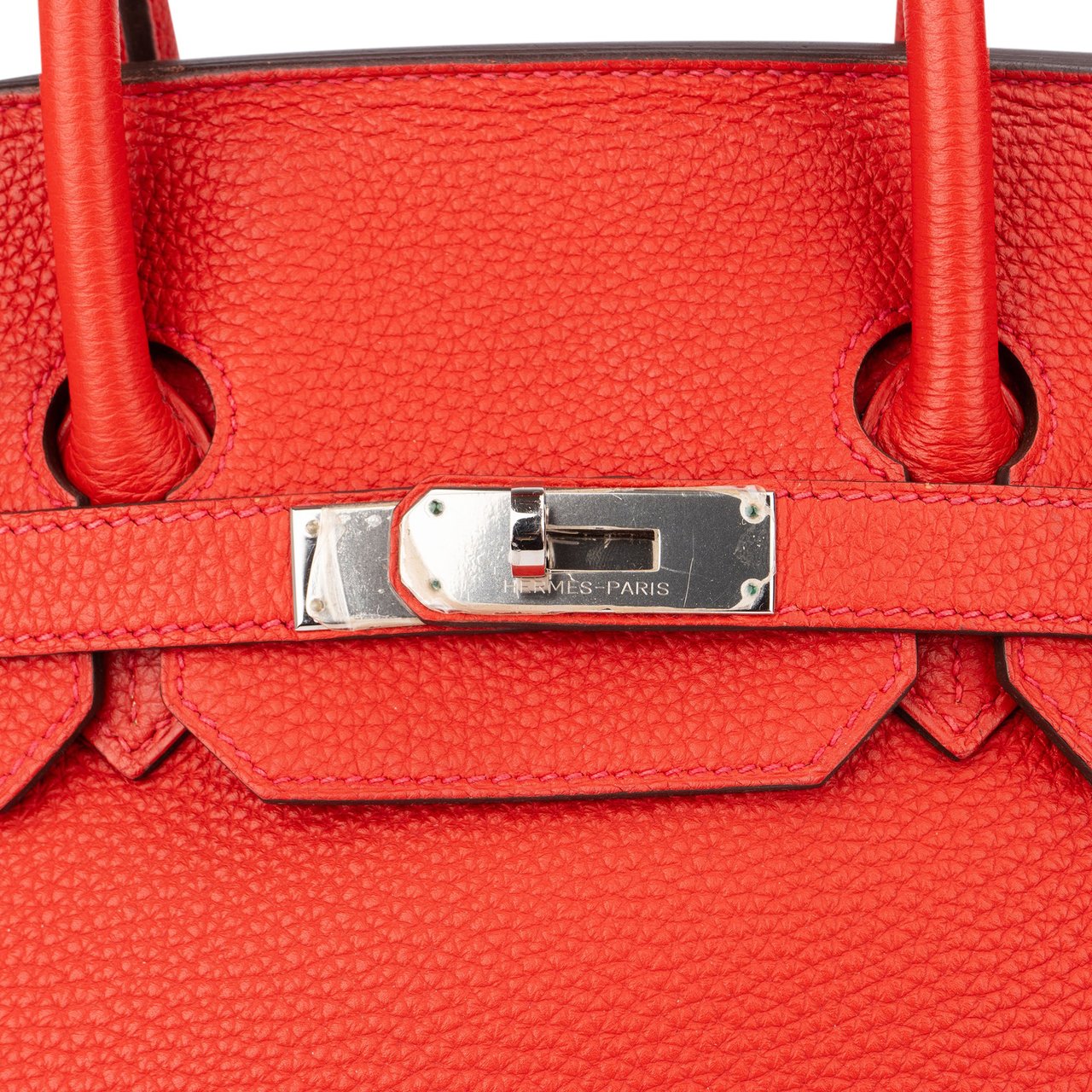 Hermès Hermès Rouge Togo Leather Birkin 35 Handbag Rood