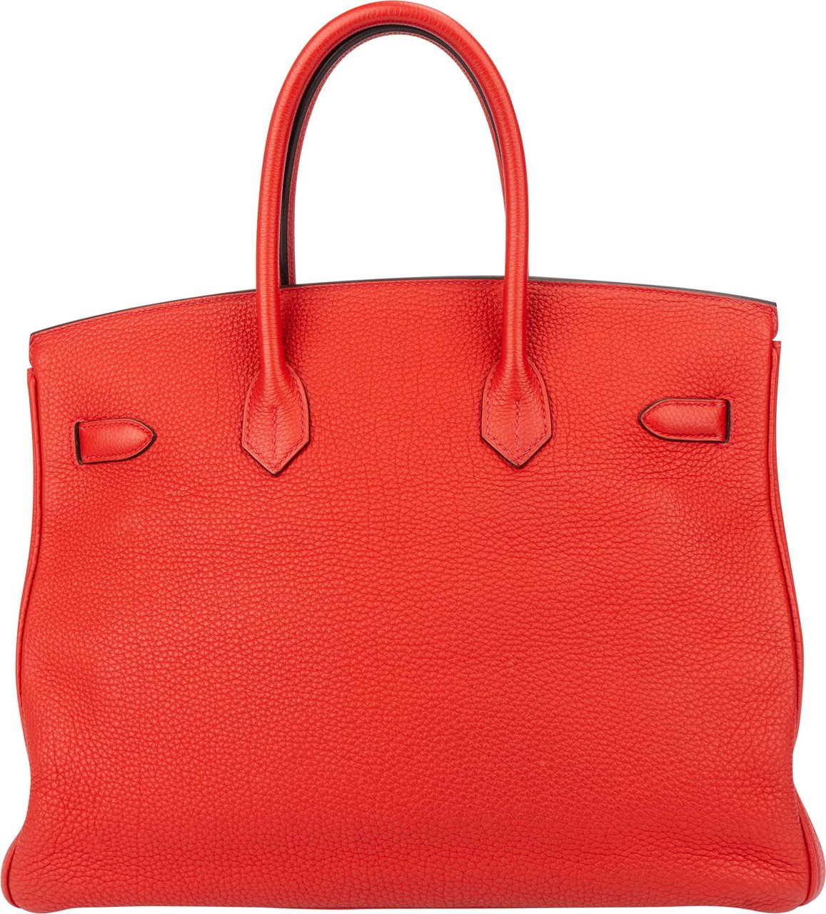 Hermès Hermès Rouge Togo Leather Birkin 35 Handbag Rood