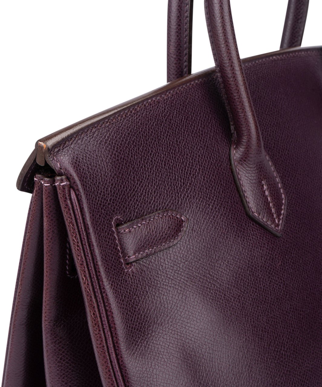 Hermès Hermès Ultra Violet Epsom Leather Birkin 35 Handbag Paars