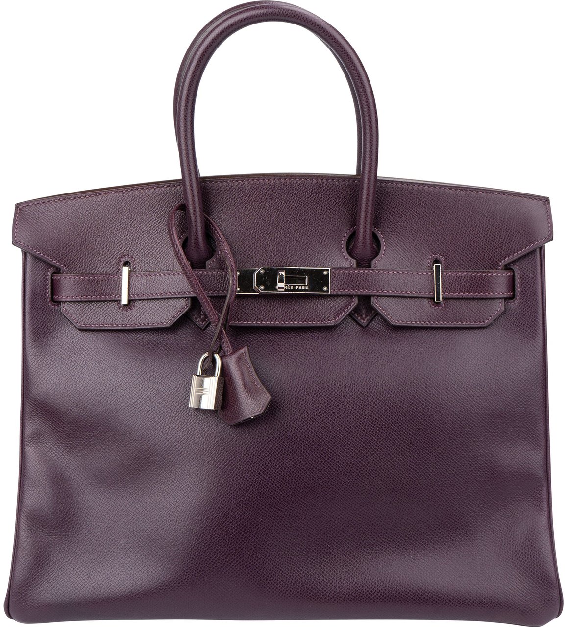 Hermès Hermès Ultra Violet Epsom Leather Birkin 35 Handbag Paars