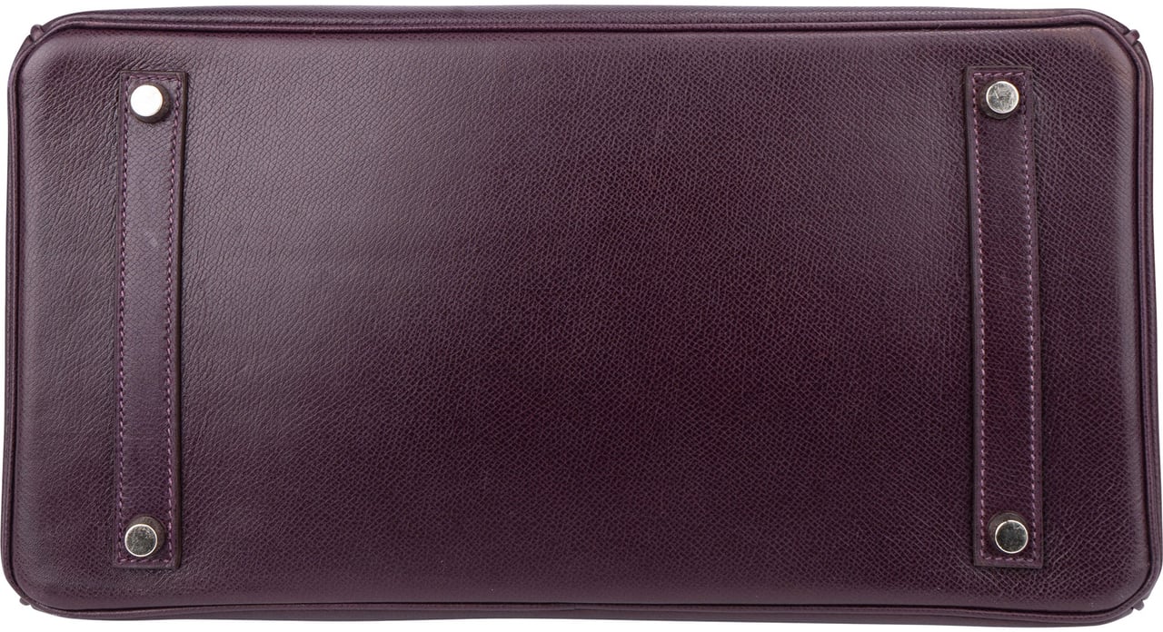 Hermès Hermès Ultra Violet Epsom Leather Birkin 35 Handbag Paars