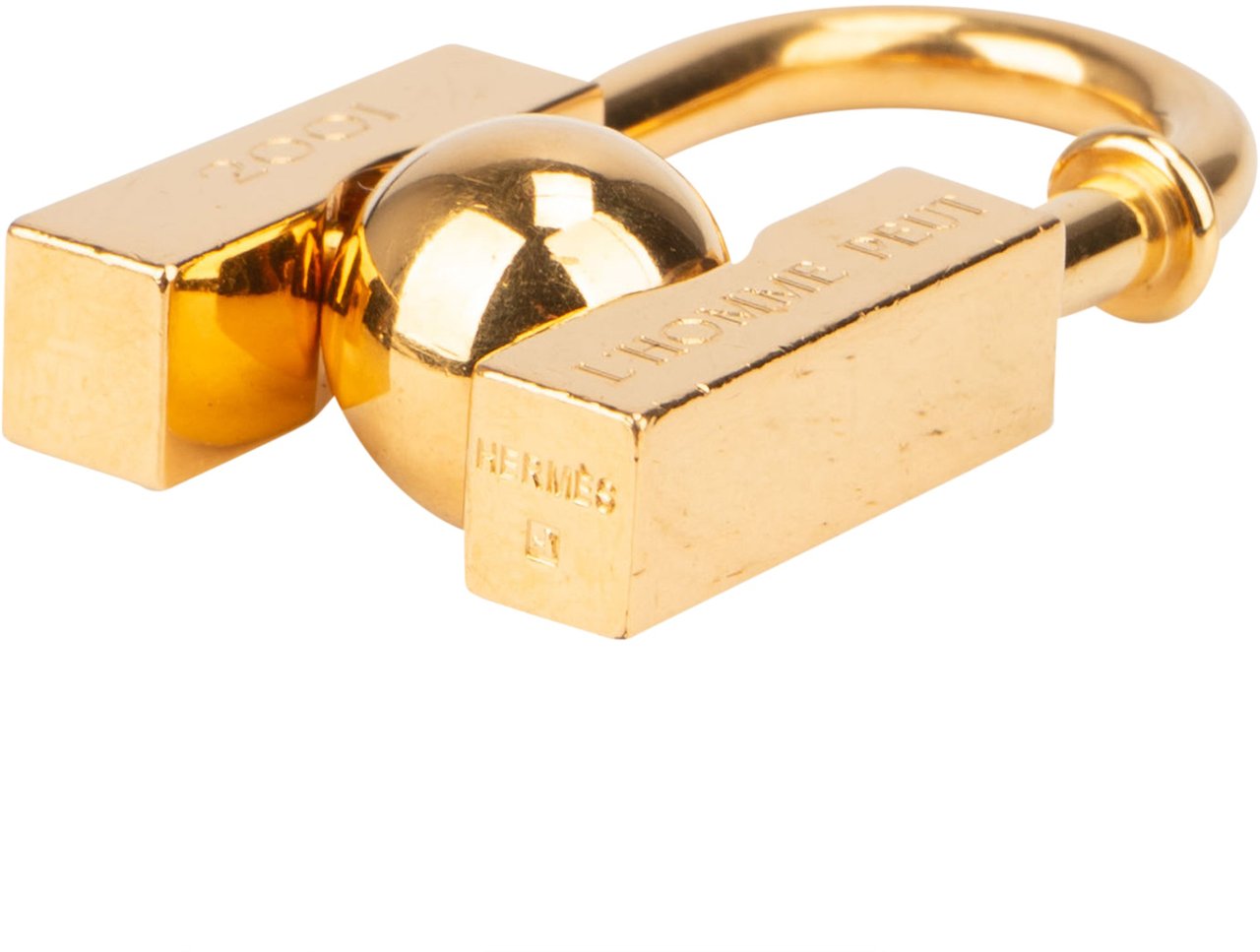 Hermès Hermès Golden Earth H Cadena Pendant Goud