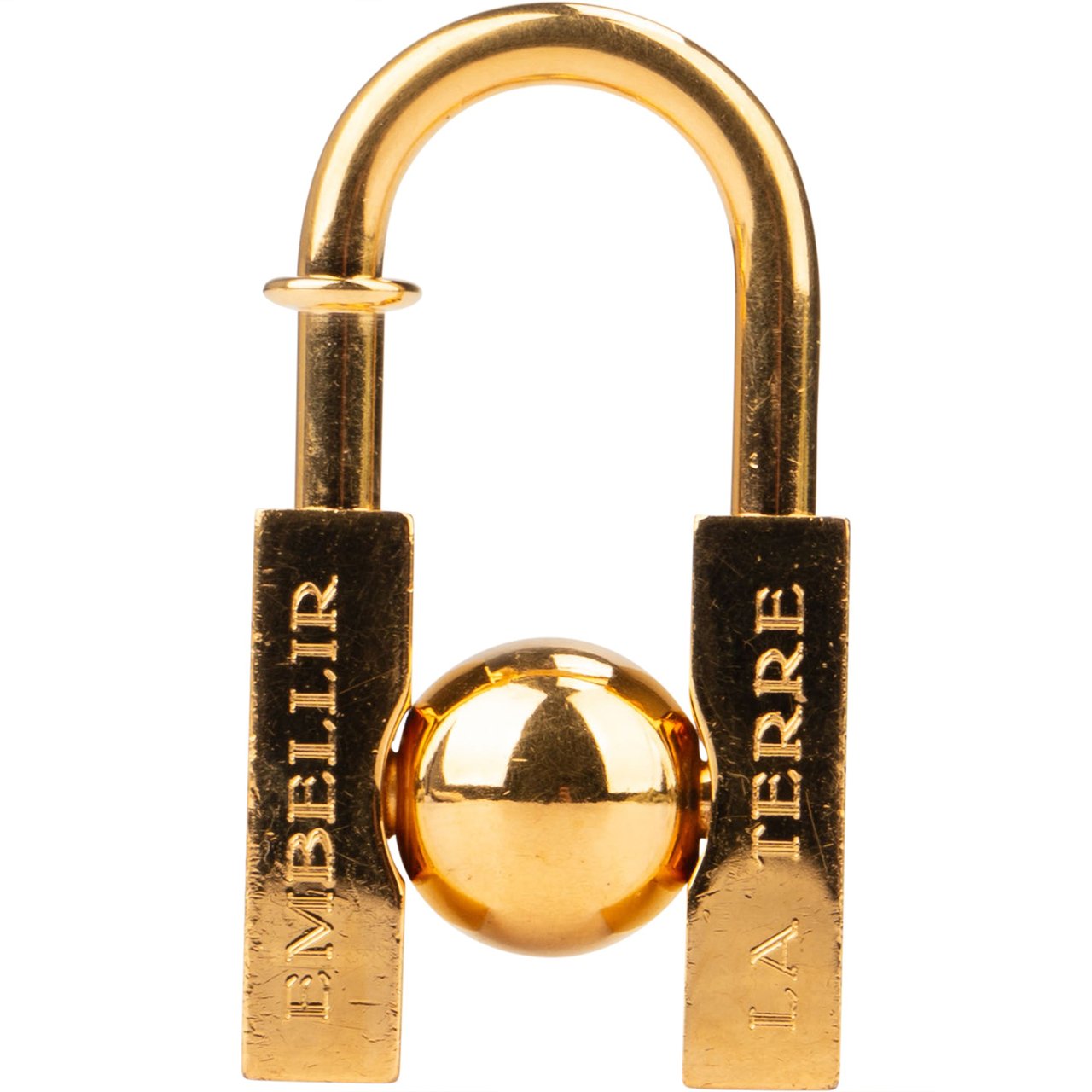 Hermès Golden Earth H Cadena Pendant Goud