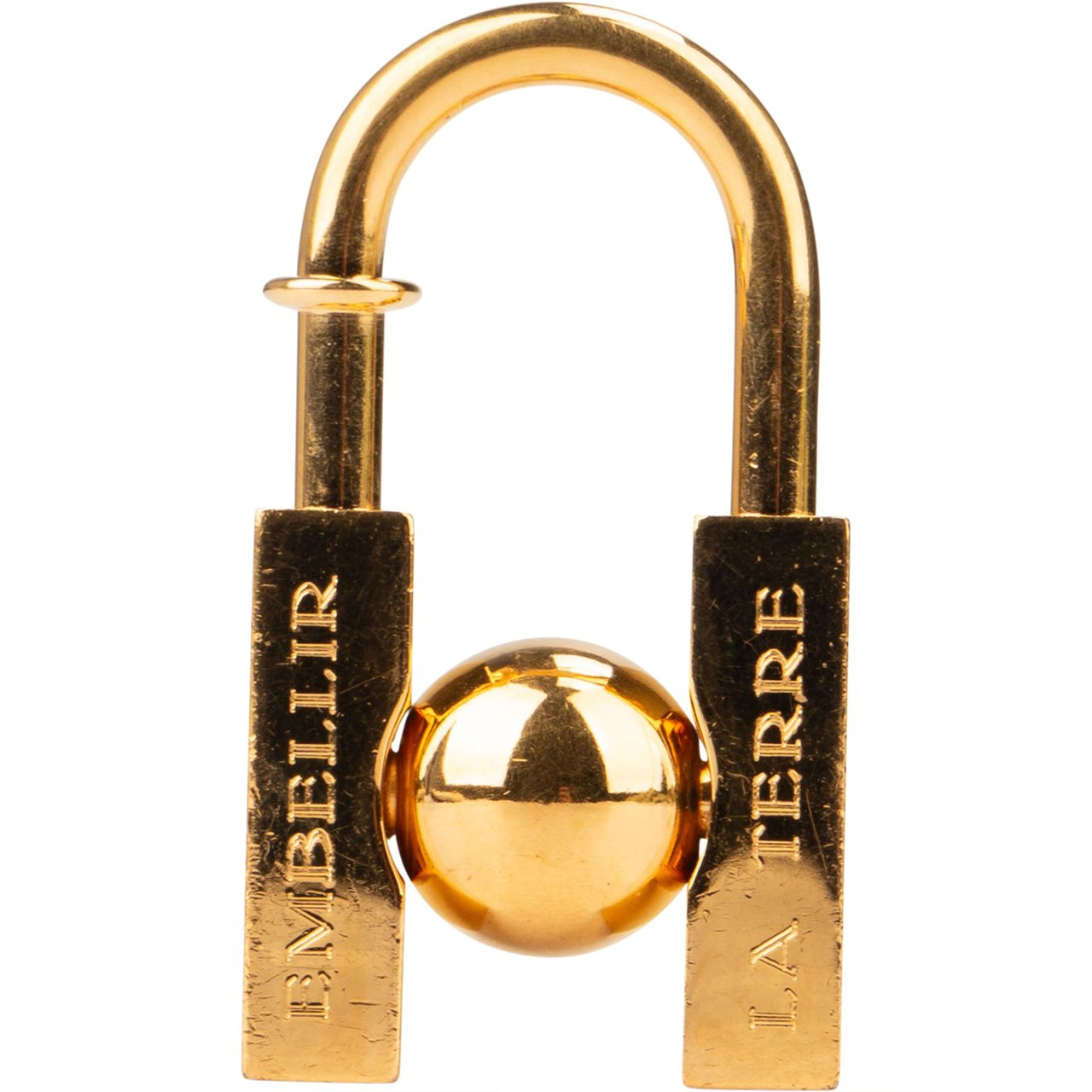 Hermès Hermès Golden Earth H Cadena Pendant Goud