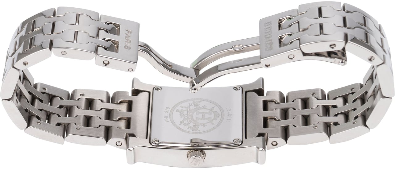 Hermès Hermès Silver Tone Heure H Women Watch HH1.210 Divers
