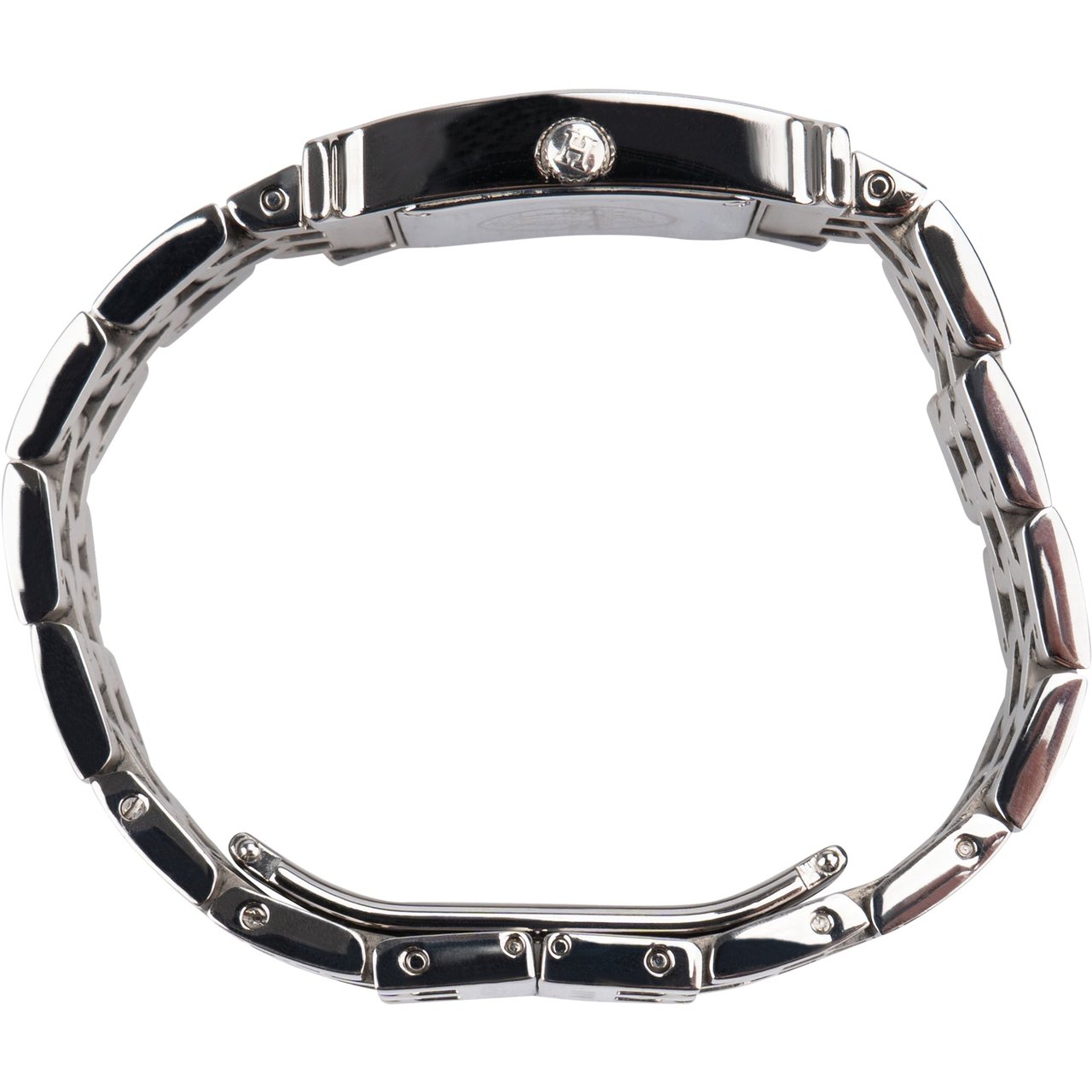 Hermès Hermès Silver Tone Heure H Women Watch HH1.210 Zilver