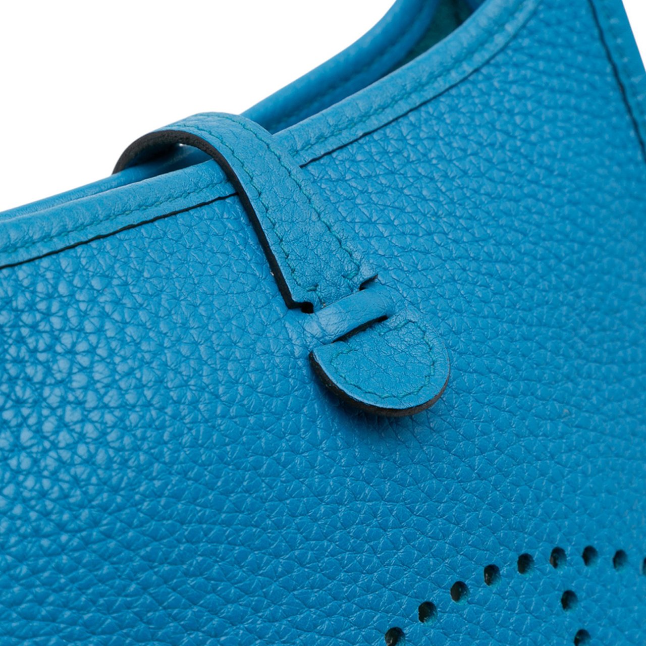 Hermès Clemence Evelyne TPM 16 Blauw