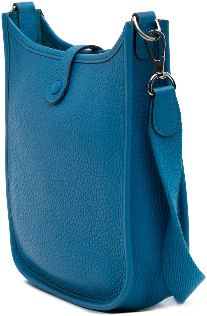 Hermès Clemence Evelyne TPM 16 Blauw