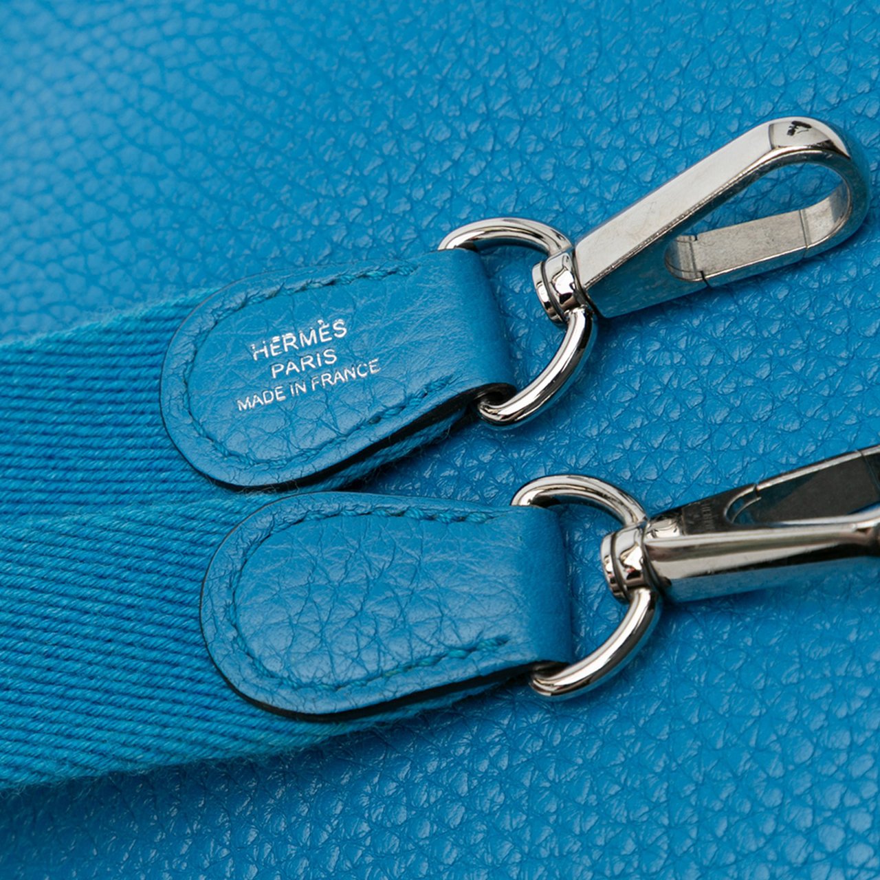 Hermès Clemence Evelyne TPM 16 Blauw