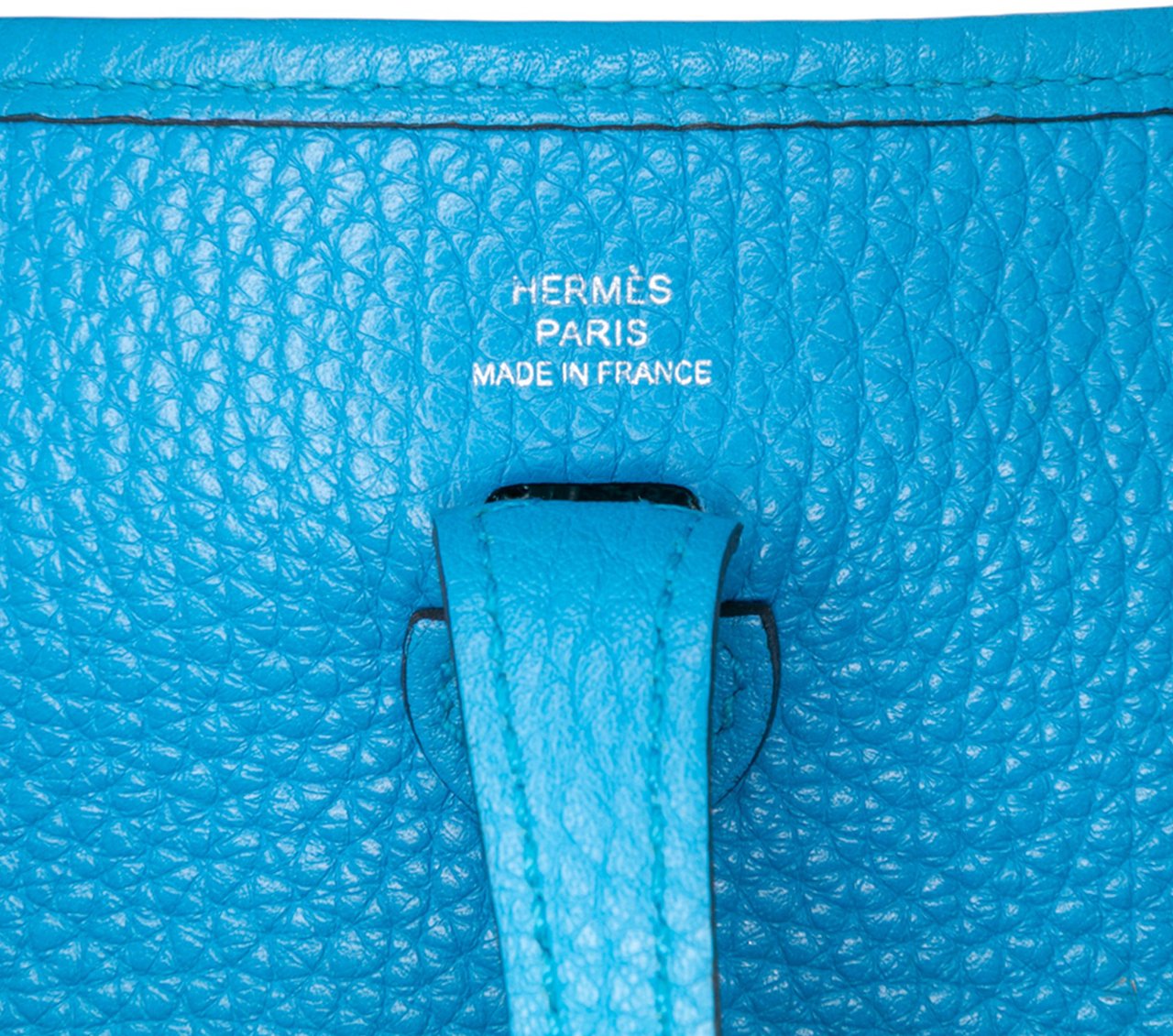 Hermès Clemence Evelyne TPM 16 Blauw