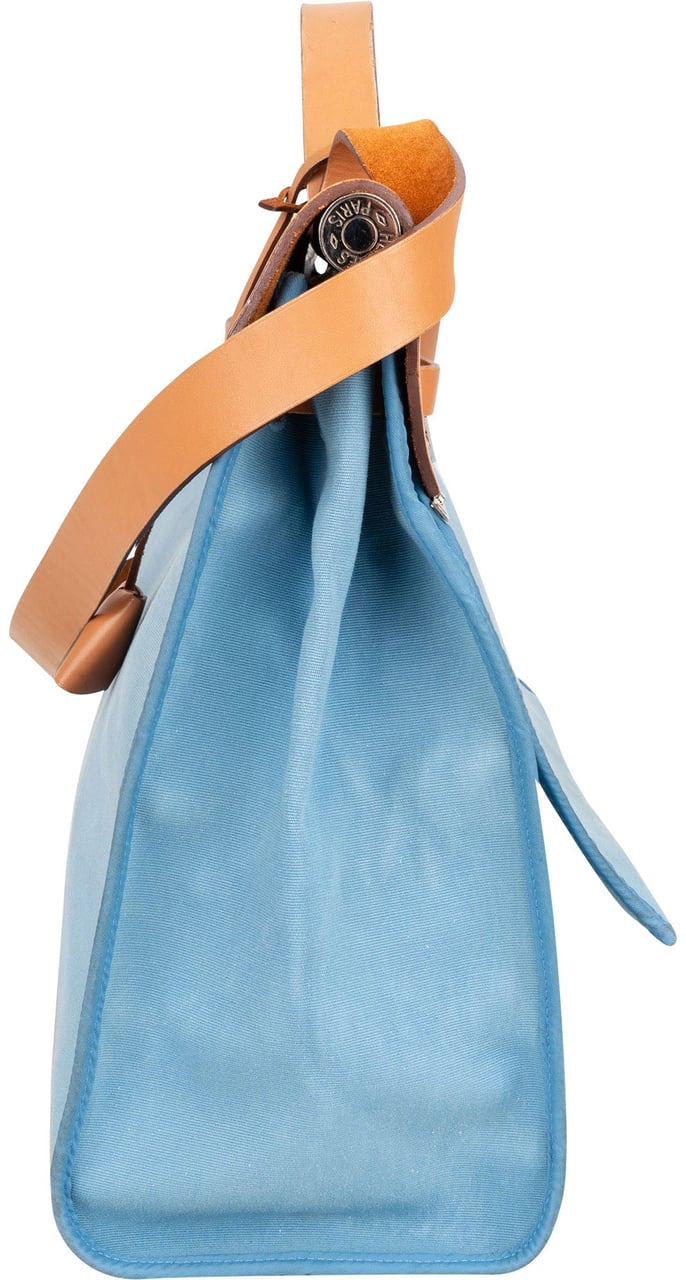 Hermès Hermès Classic Cotton Herbag 31 Handbag Blauw
