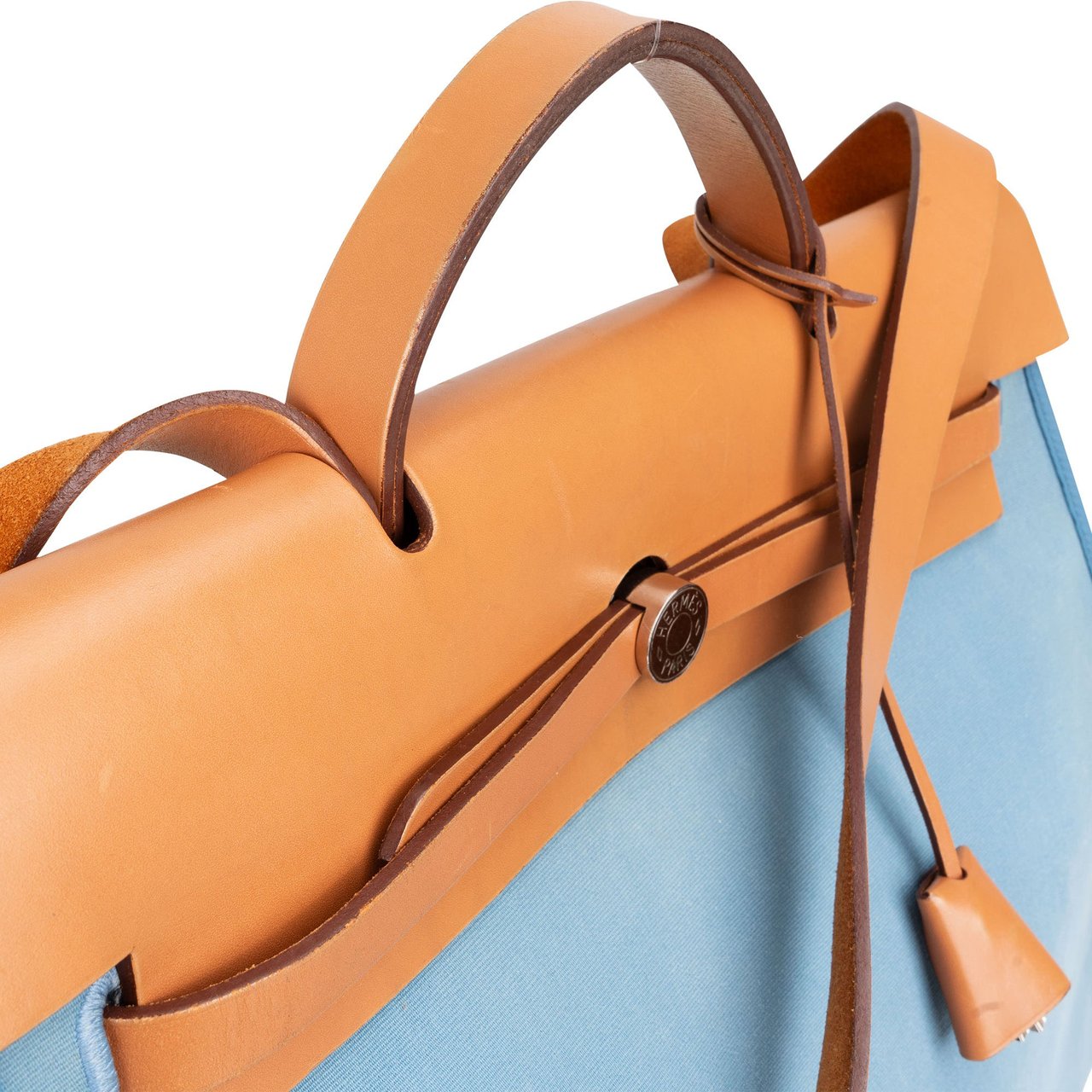 Hermès Hermès Classic Cotton Herbag 31 Handbag Blauw