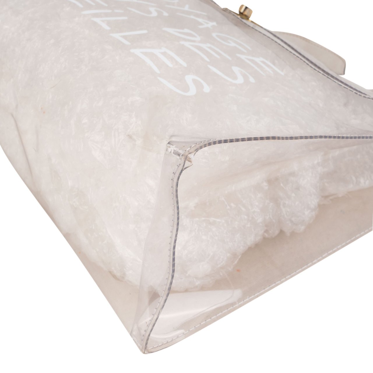 Hermès Hermès Transparent Souvenir 1997 Kelly Handbag Divers