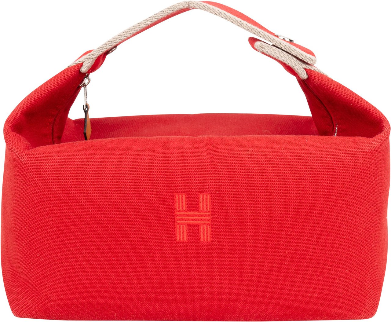 Hermès Hermès Rouge Cotton Bride A Brac GM Bag Rood