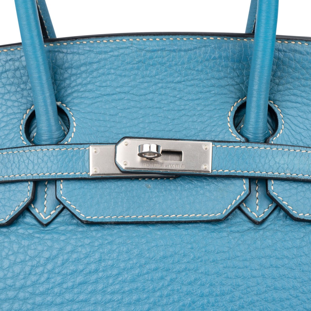 Hermès Hermès Blue Jean Togo Leather Birkin 35 Handbag Blauw
