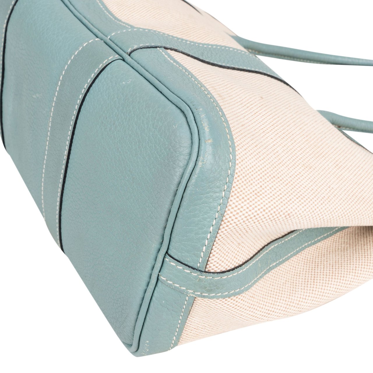 Hermès Classic Cotton Garden Party PM Handbag Blauw