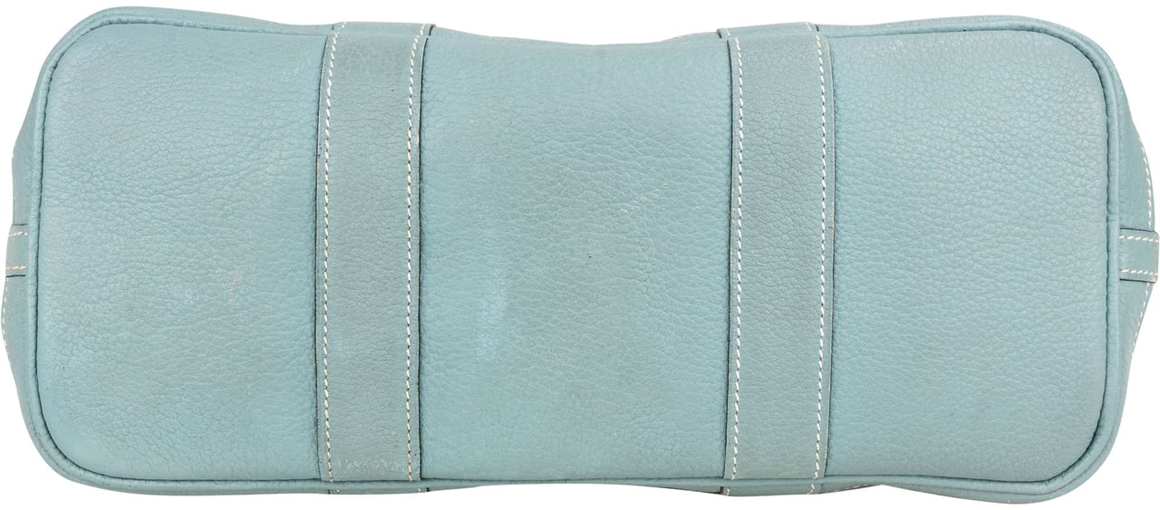 Hermès Classic Cotton Garden Party PM Handbag Blauw