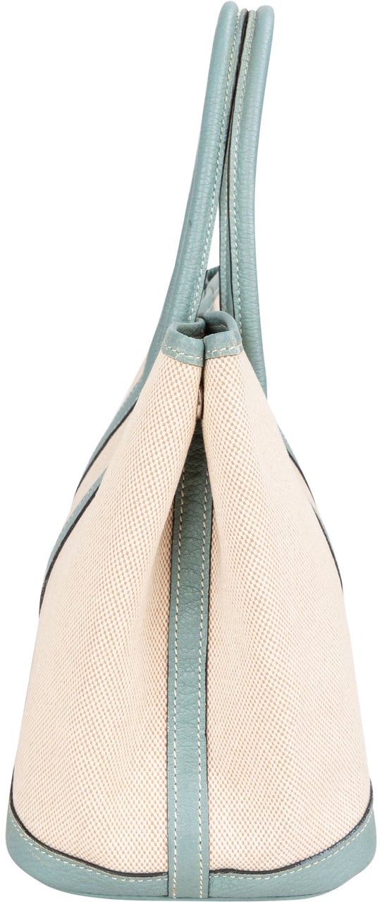 Hermès Classic Cotton Garden Party PM Handbag Blauw