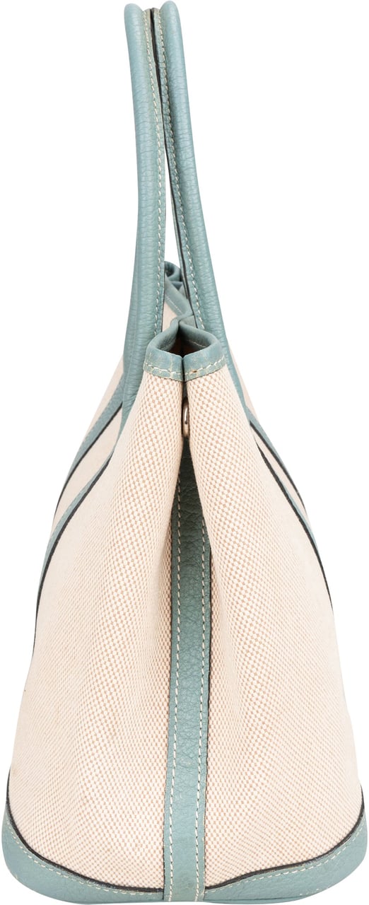 Hermès Classic Cotton Garden Party PM Handbag Blauw