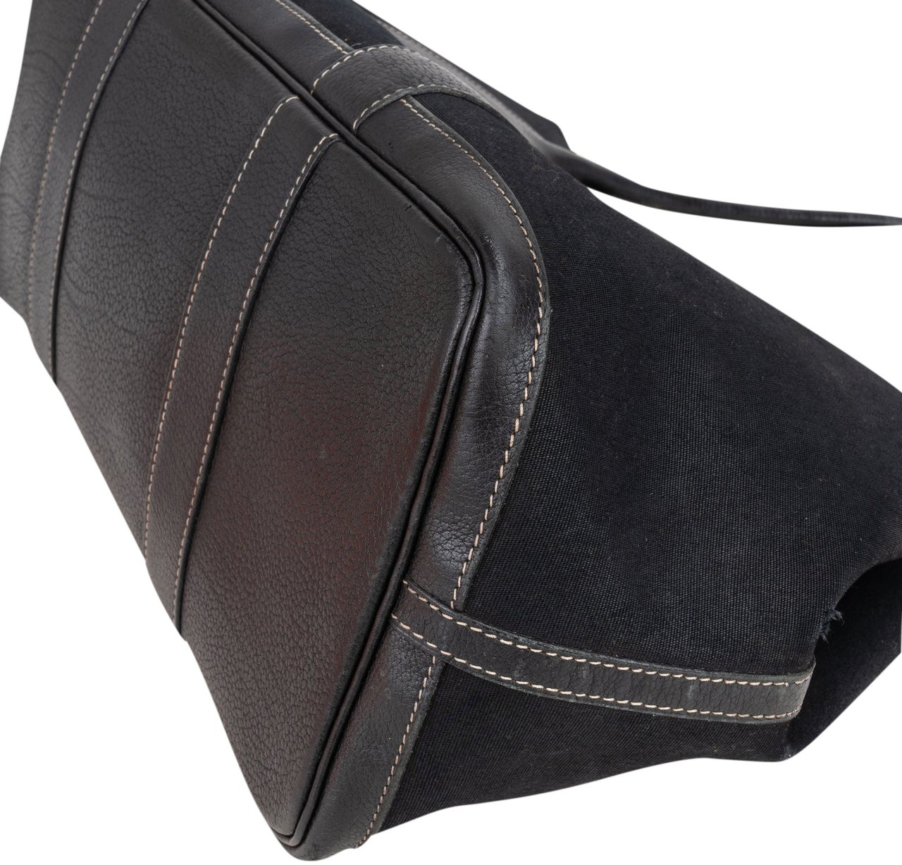 Hermès Hermès Classic Cotton Garden Party MM Handbag Zwart