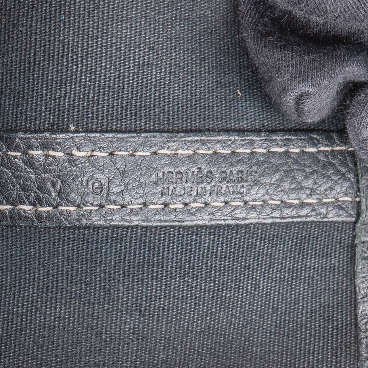 Hermès Hermès Classic Cotton Garden Party MM Handbag Zwart