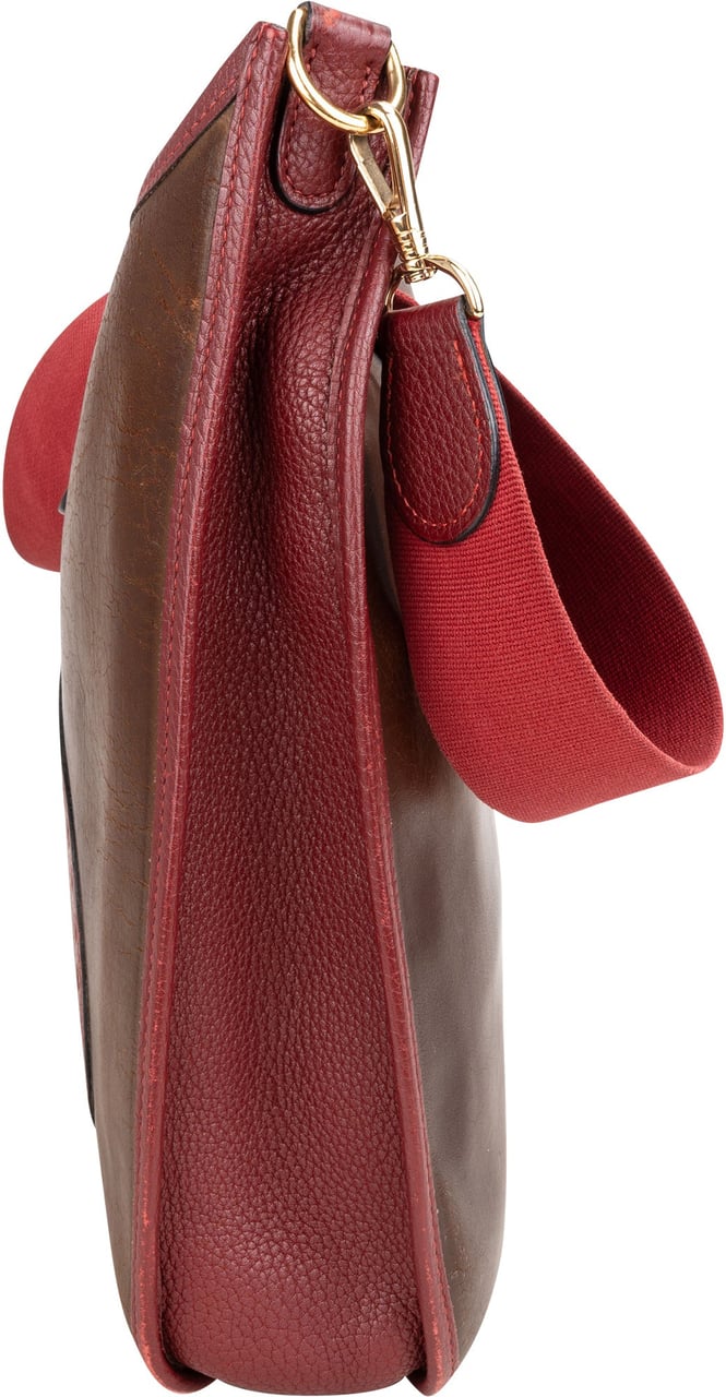 Hermès Hermès Amazonia Marron Evelyne GM Crossbody Bag Bruin