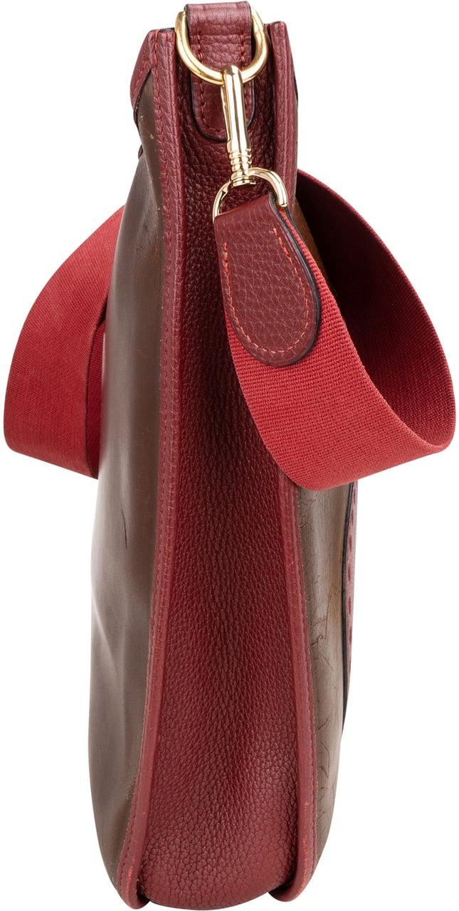 Hermès Hermès Amazonia Marron Evelyne GM Crossbody Bag Bruin