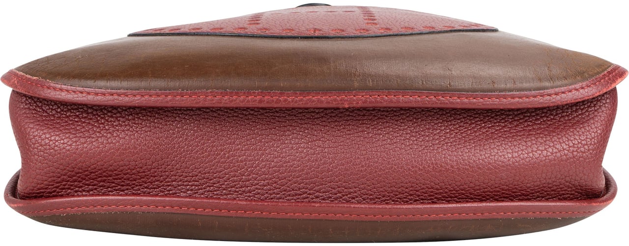 Hermès Hermès Amazonia Marron Evelyne GM Crossbody Bag Bruin