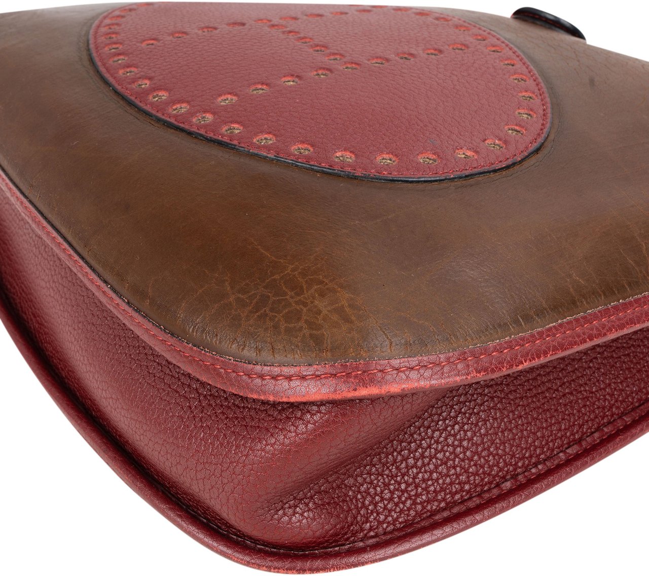 Hermès Hermès Amazonia Marron Evelyne GM Crossbody Bag Bruin