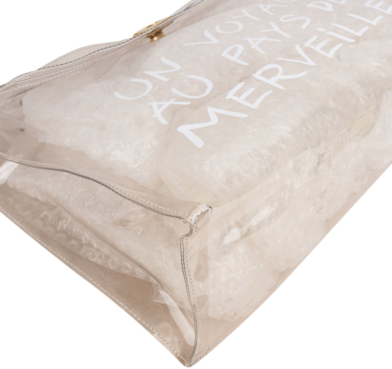 Hermès Hermès Transparent Souvenir 1997 Kelly Handbag Divers