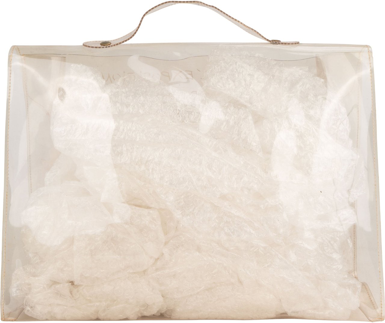 Hermès Hermès Transparent Souvenir 1997 Kelly Handbag Divers