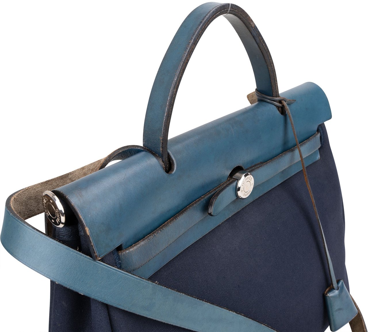 Hermès Hermès Classi Cotton Herbag 31 Handbag Blauw