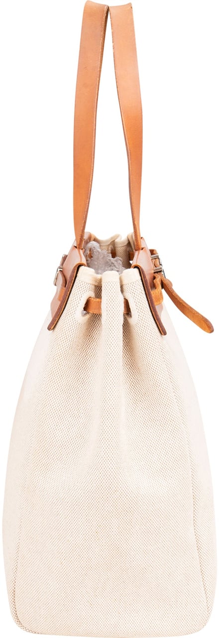 Hermès Hermès Classic Cotton Cabas GM Handbag Bruin