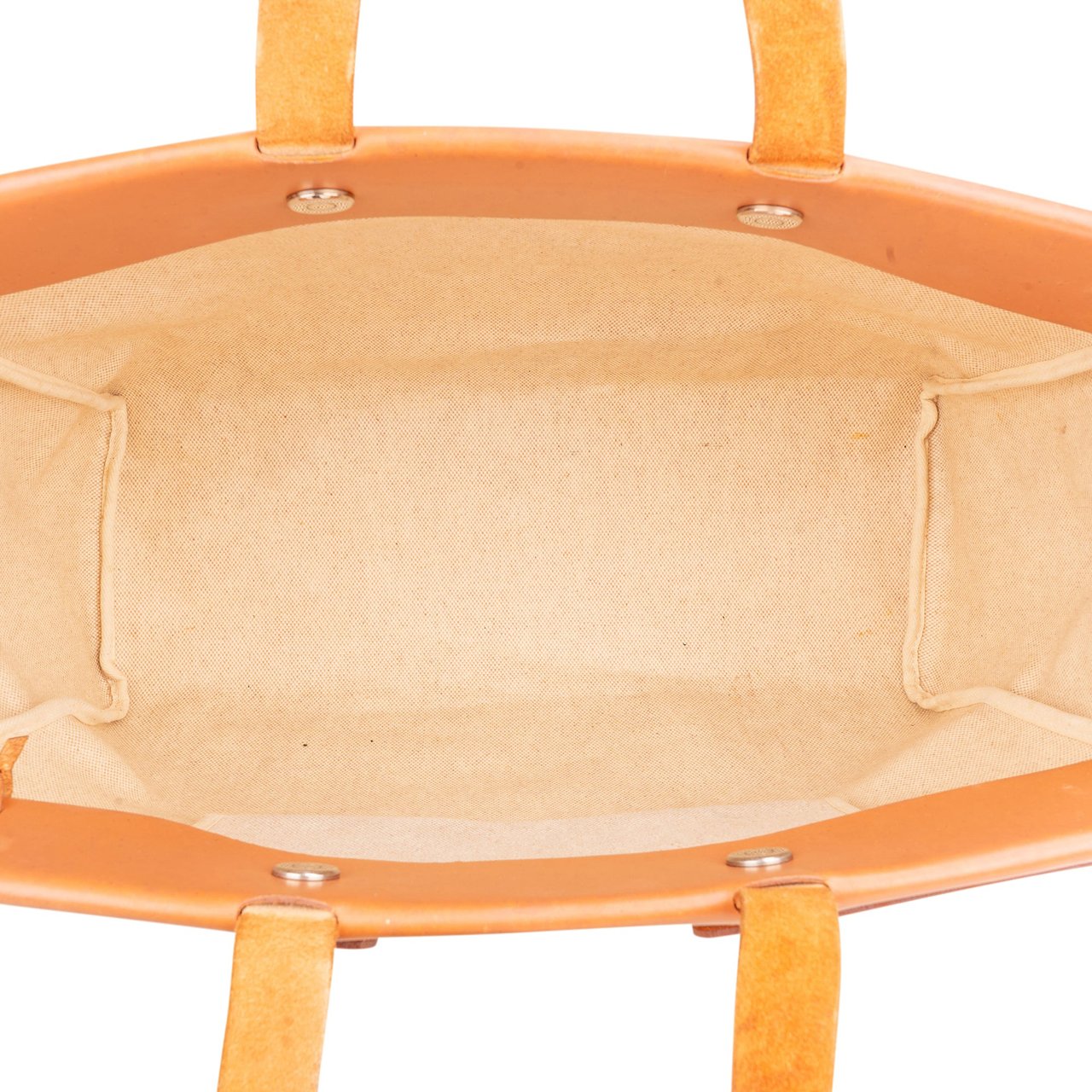 Hermès Hermès Classic Cotton Cabas GM Handbag Bruin