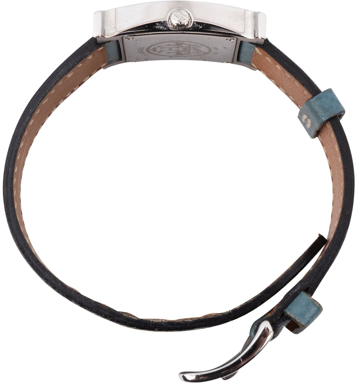 Hermès Hermès Silver Tone Heure H Women Watch Zilver