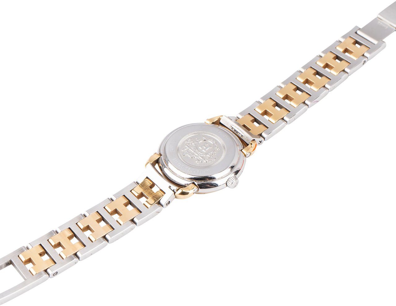 Hermès Bicolor Pullman 682128 Women Watch Goud