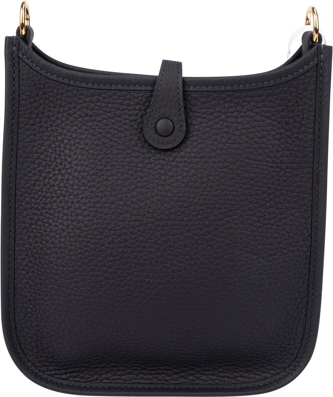 Hermès Hermès Clemence Leather Evelyne 16 Crossbody Bag Blauw