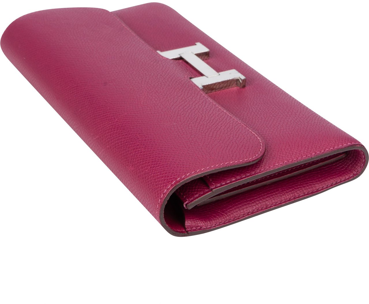 Hermès Hermès Epsom Leather Constance H Wallet Rood