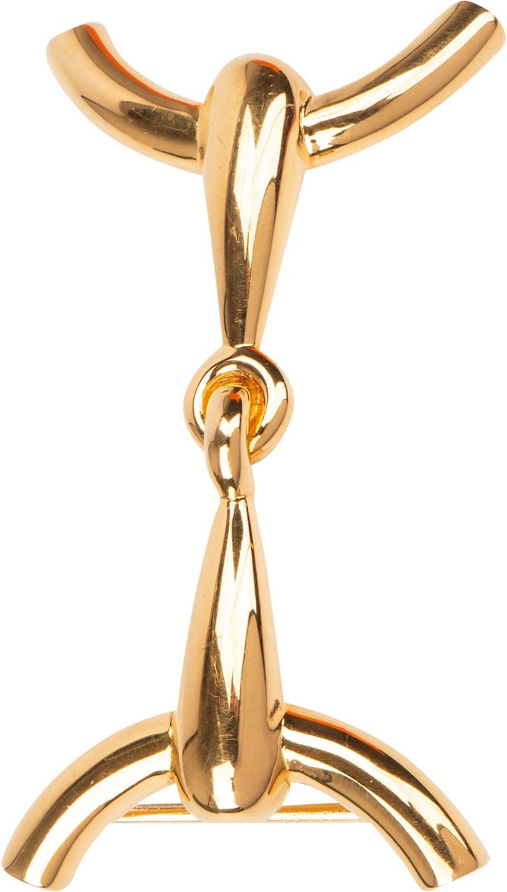 Hermès Hermès Reversible Leather Gold Tone H Belt (65) Groen