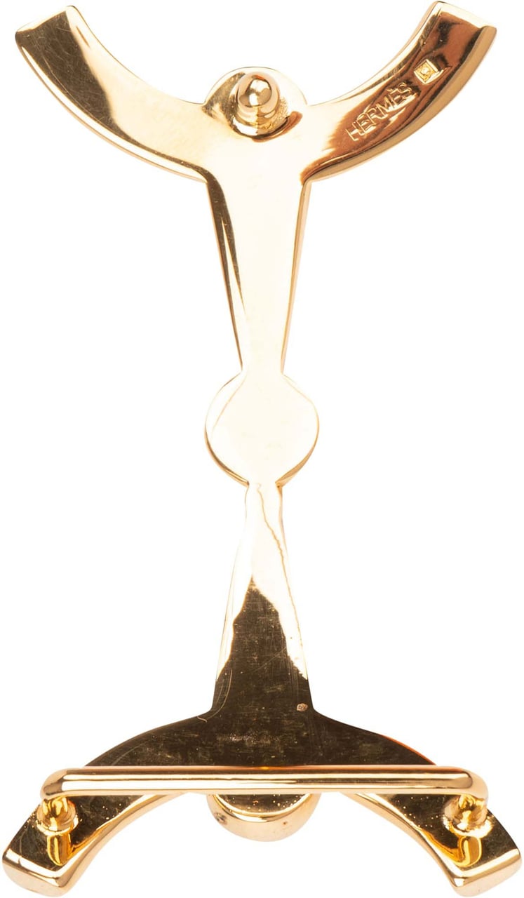 Hermès Hermès Reversible Leather Gold Tone H Belt (65) Groen