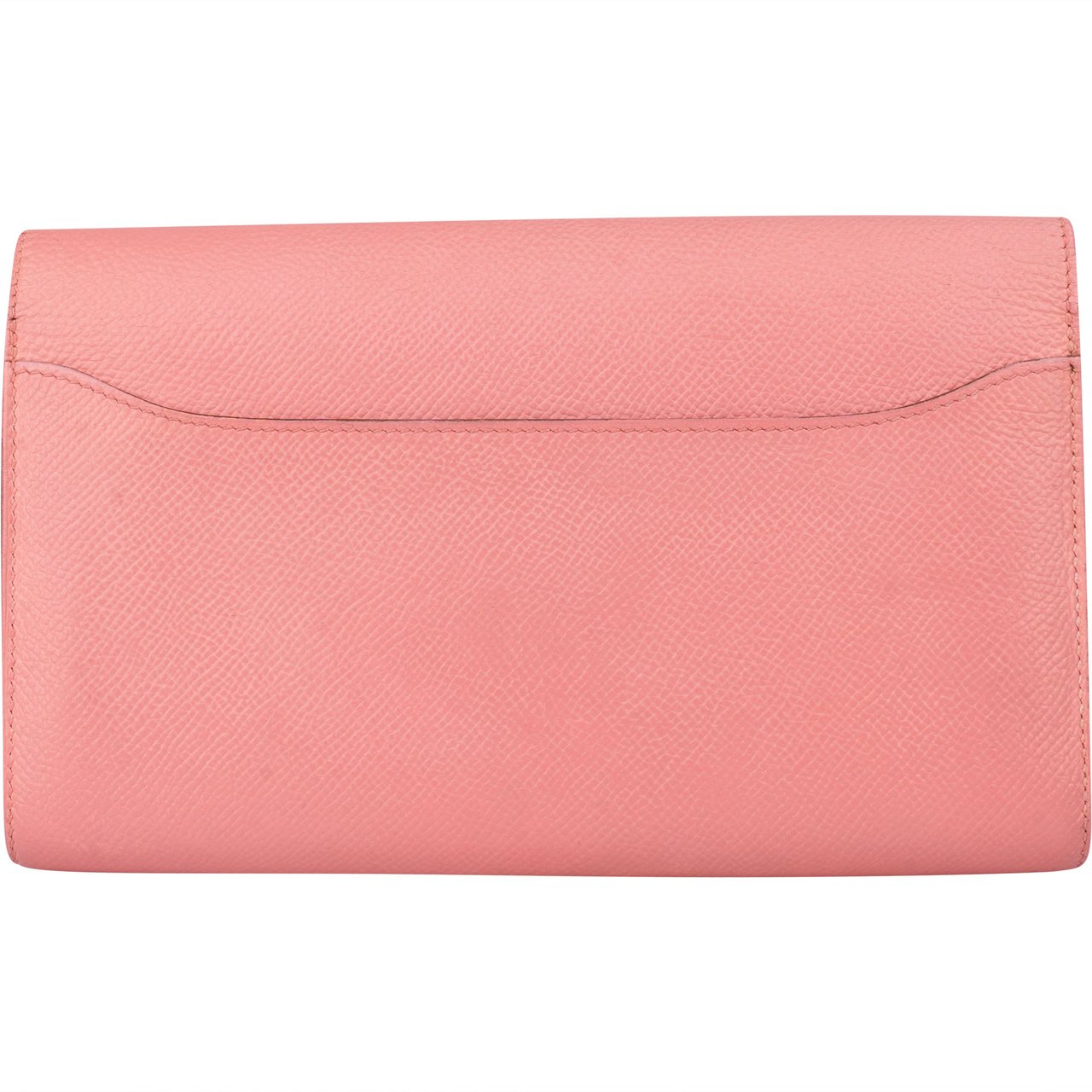 Hermès Hermès Pink Epsom Leather Constance Wallet Rood