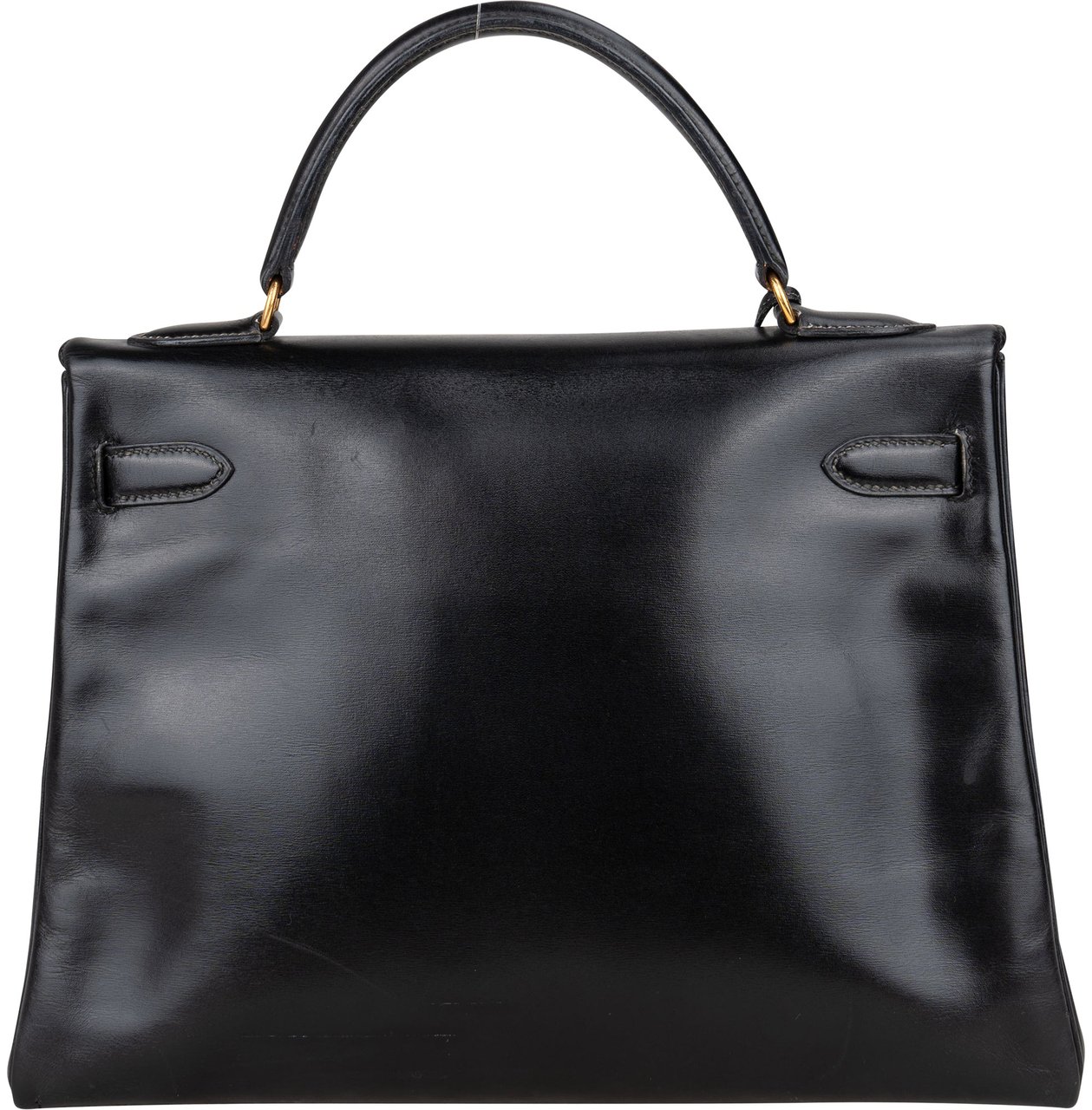 Hermès Hermès Noir Boxcalf Kelly 32 Handbag Zwart