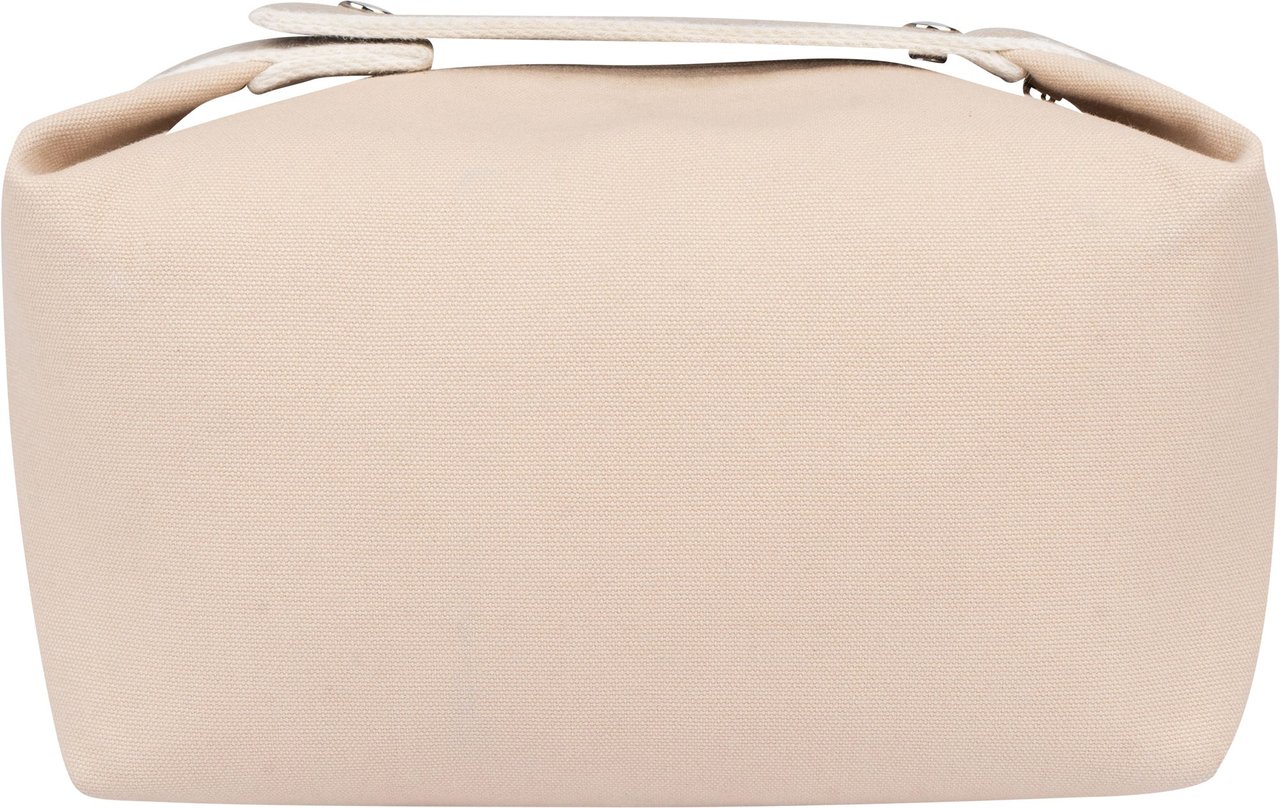 Hermès Hermès Classic Cotton Bride a Brac Vanity Handbag Small Beige