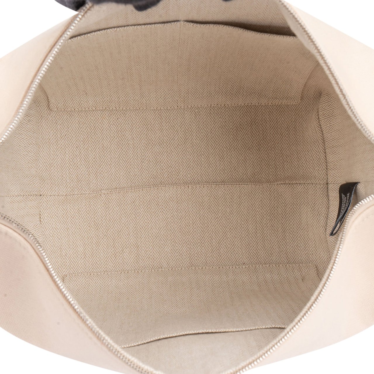 Hermès Hermès Classic Cotton Bride a Brac Vanity Handbag Small Beige