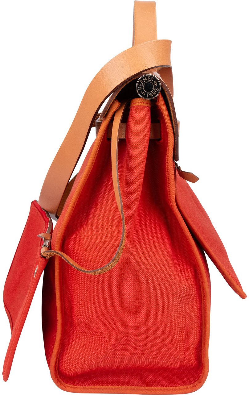 Hermès Hermès Classic Cotton Herbag 39 Handbag Rood