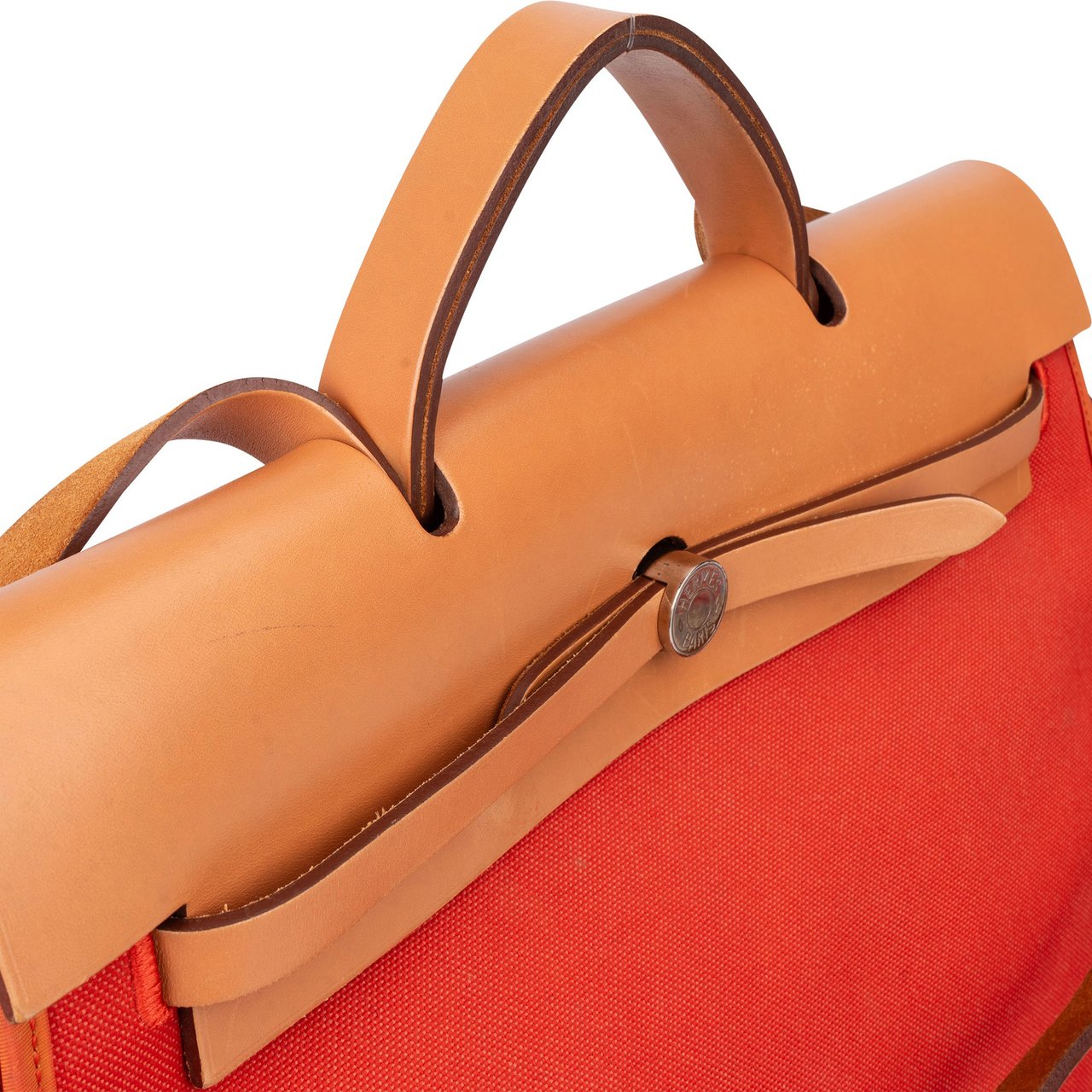 Hermès Hermès Classic Cotton Herbag 39 Handbag Rood